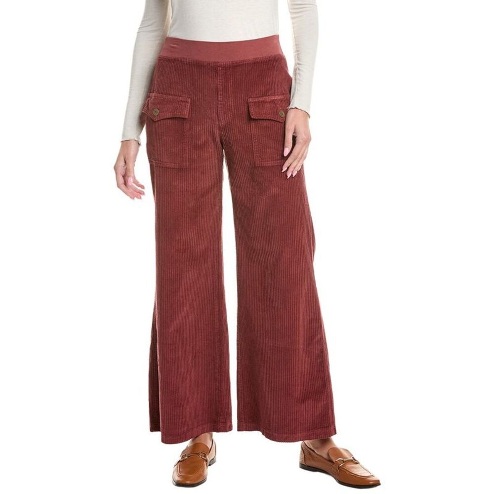 Xcvi Womens  Veera Wide Leg Pant, Gray